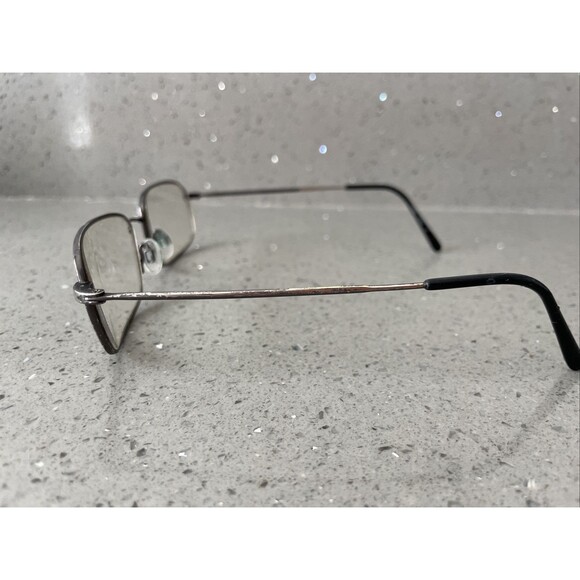 Flexon by Marchon Eyeglasses Frames ONLY 646 Gunmetal Metal Full Rim 56-18-140 - Picture 3 of 16